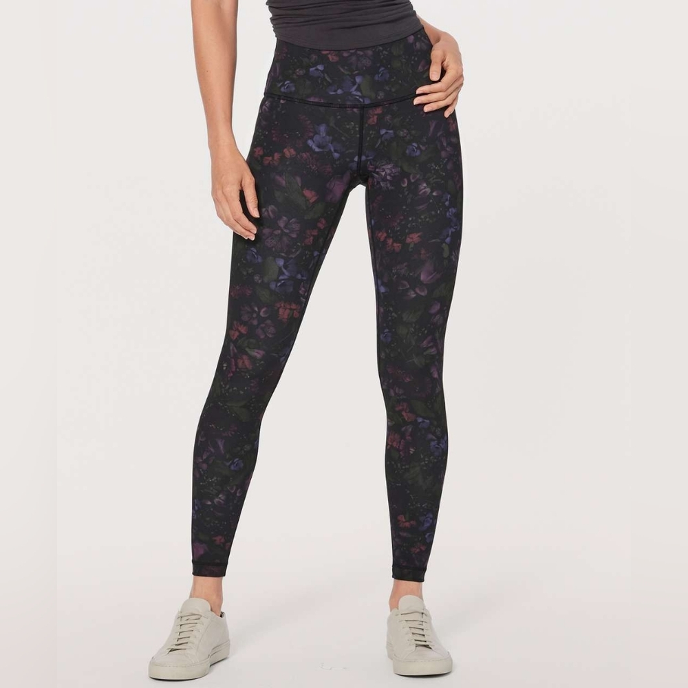 Lululemon Wunder Under Hi-Rise Tight (Full-On Luxtreme 28") Frozen Flourish Mul